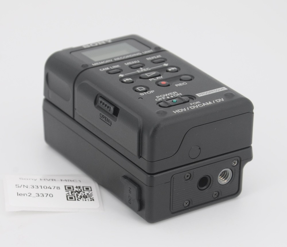 Mint -- Sony HVR-MRC1 Memory Recording Unit With 32GB CF Card