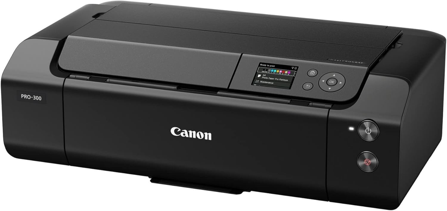 Canon imagePROGRAF PRO-300 Wireless Color Wide-Format Printer, Prints up to 13"X