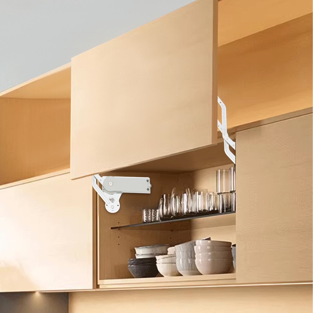 Hydraulic Buffer Cabinet Door Hinge Adjustable Arm Mechanism Mounting Hinge