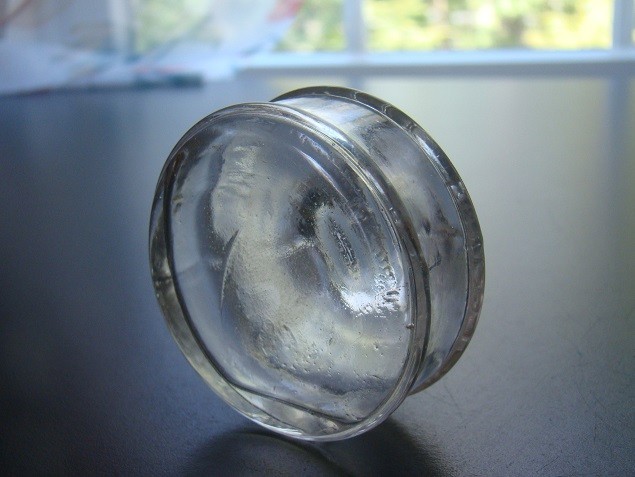 Antique 1890's PAUL'S SAFETY BOTTLE & INK CO. N.Y. Ink Bottle