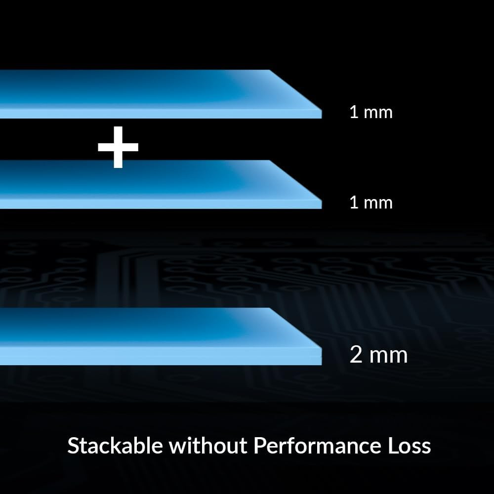 ARCTIC TP-3: Premium Performance Thermal Pad, 100 X 100 X 0.5 Mm (Stackable to 2