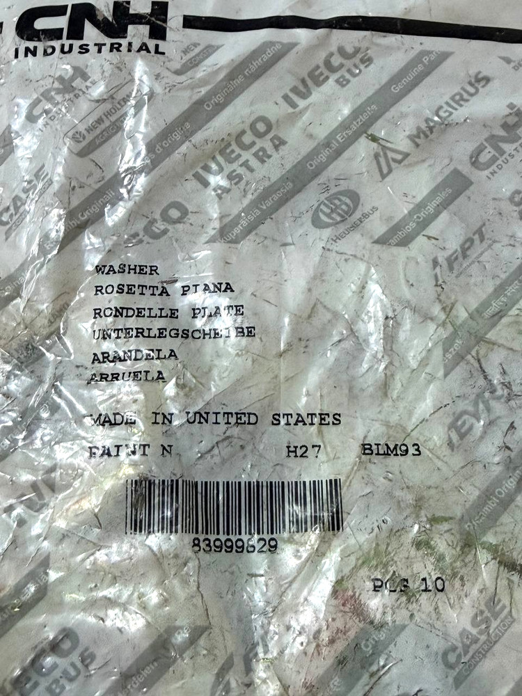 8Pcs CNH 83999829 Washer