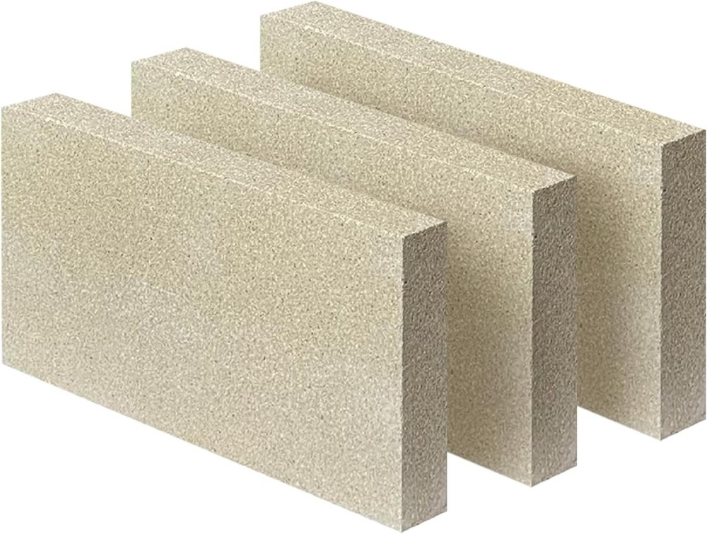 Firebricks, Fire Bricks, Size 9" X 4-1/2" X 3/4", High Temperature
