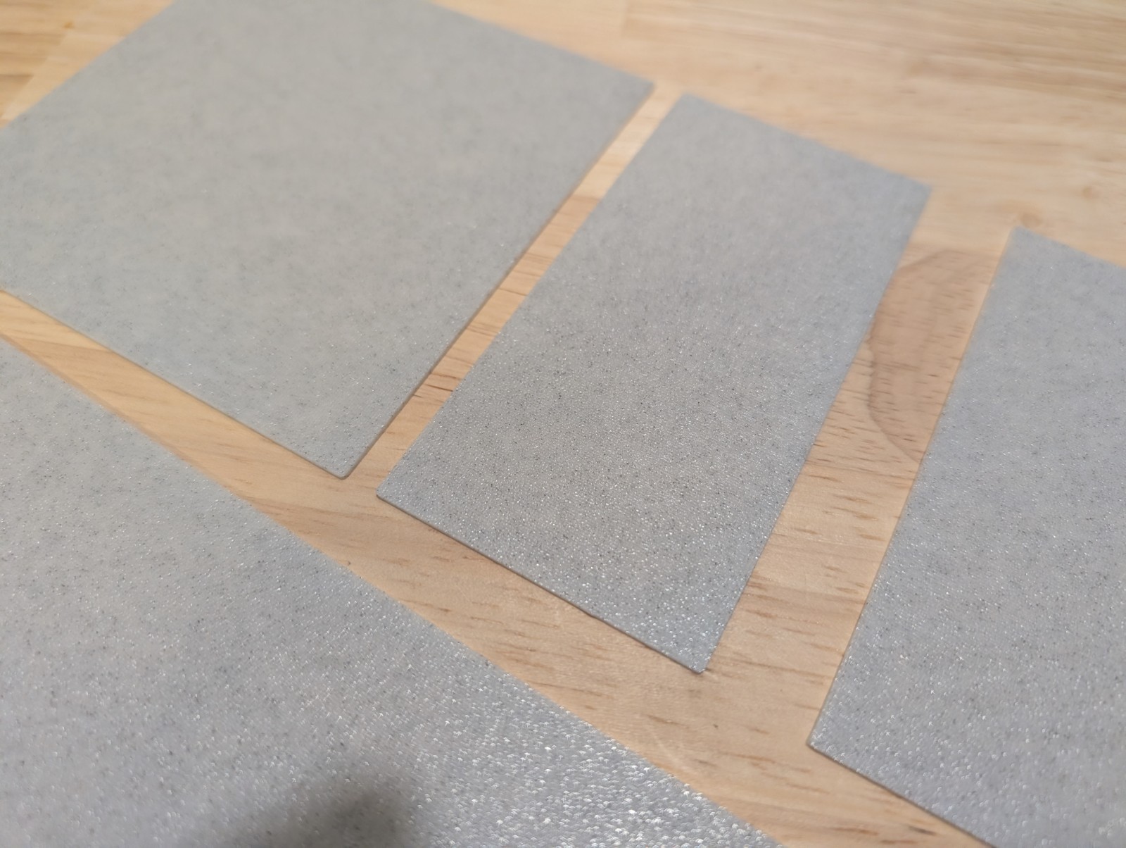 MRG RoadWayz - N Scale Road System - Concrete Lots 2x4", 4"x4", 4x8" 1mm Thick