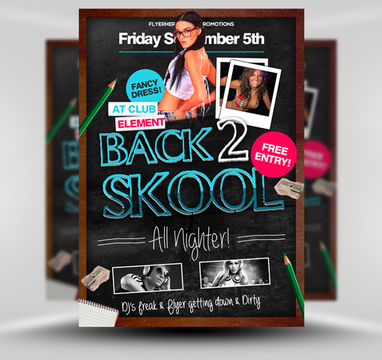 Back to School Flyer Design Service