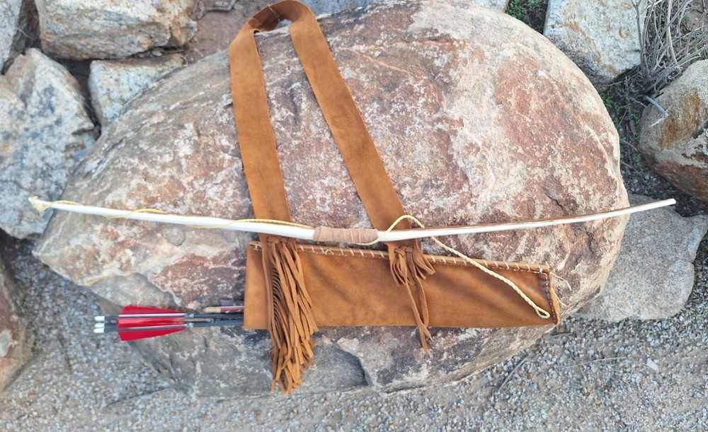 sinew backed white oak bow