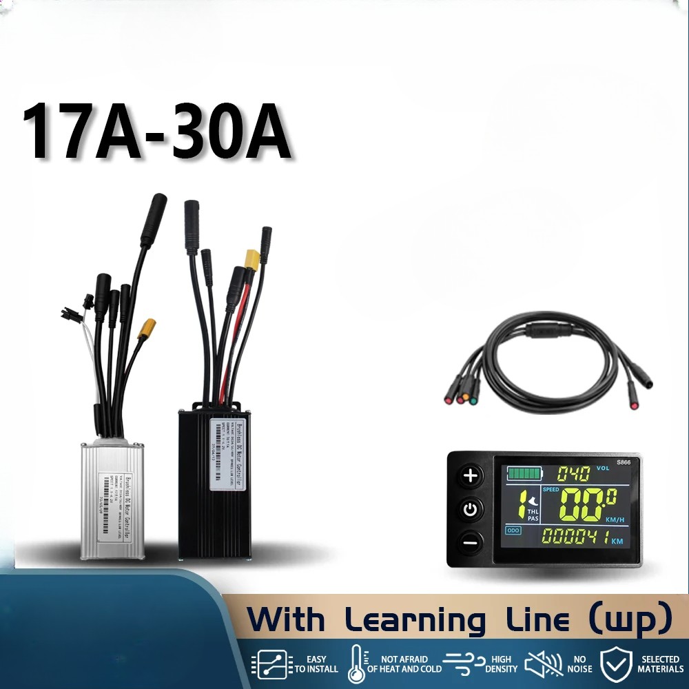 E-bike 3 Mode Sinewaves Controller 17A 26A 30A with Learning Function Controller