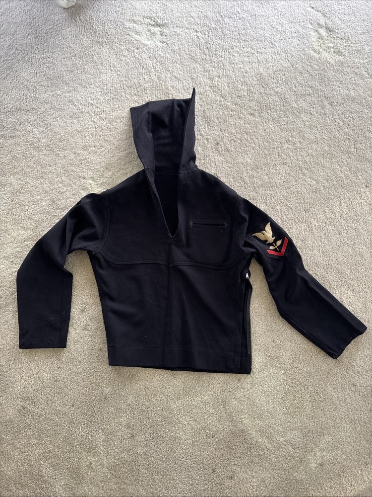 Vintage U.S. Coast Guard Jumper Pullover Uniform Read Tag