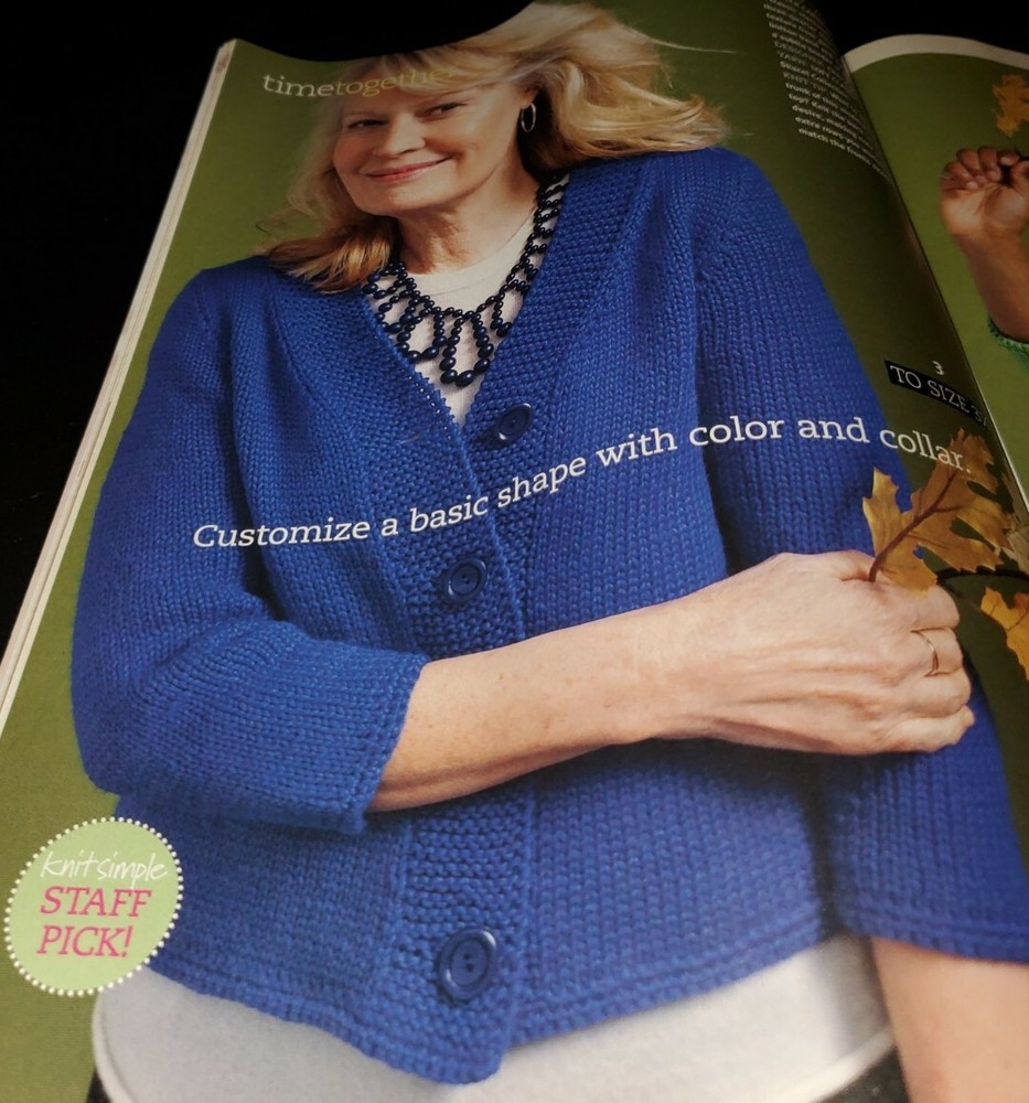 CF1 KNIT SIMPLE MAGAZINE, FALL 2008