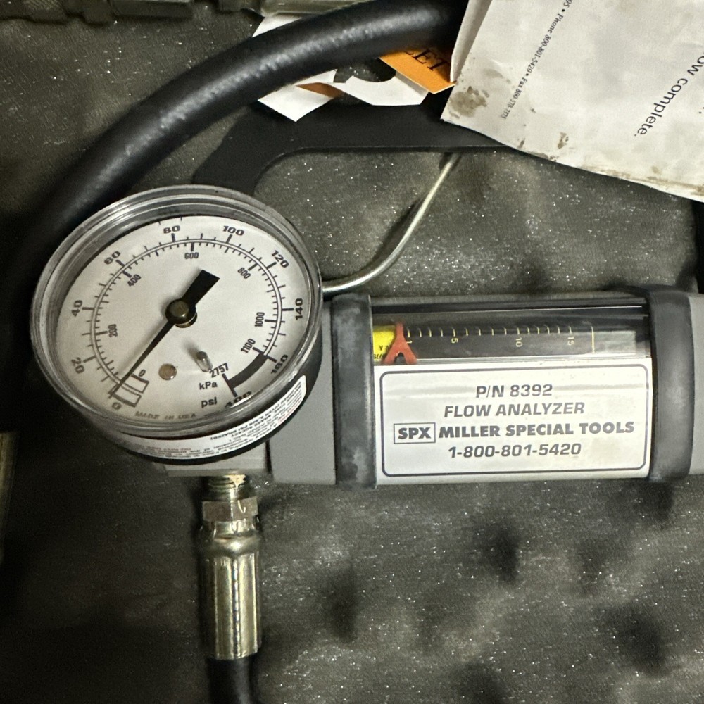 NEW MILLER SPECIAL TOOLS 8392 COOLING SYSTEM FLOW METER NOS