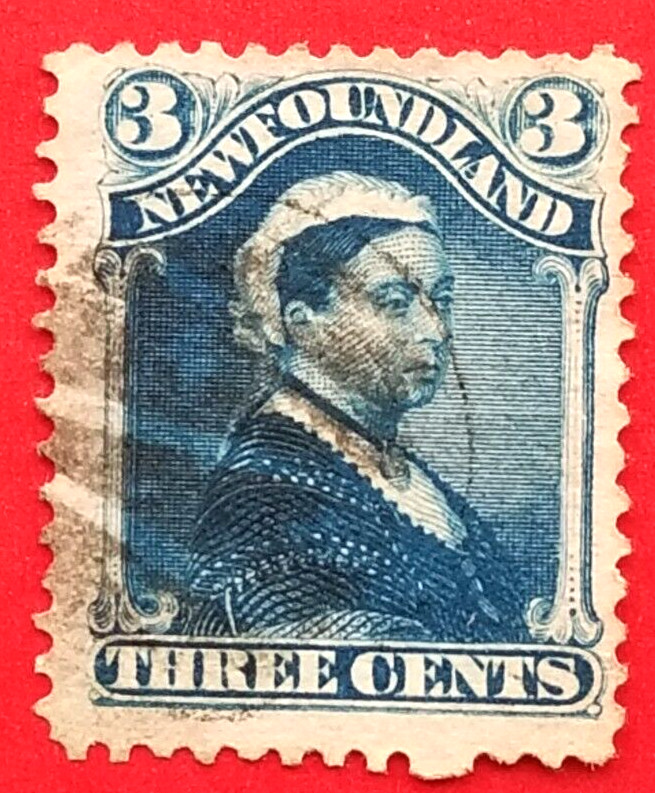 Canada Newfoundland #49 Queen Victoria Used