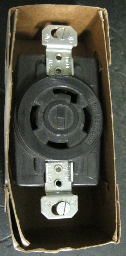 Arrow Hart 6510 Locking Receptacle 3 Pole 4 Wire Grounding