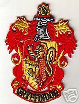 MAGIC SCHOOL RED SCARF PATCH - HP045