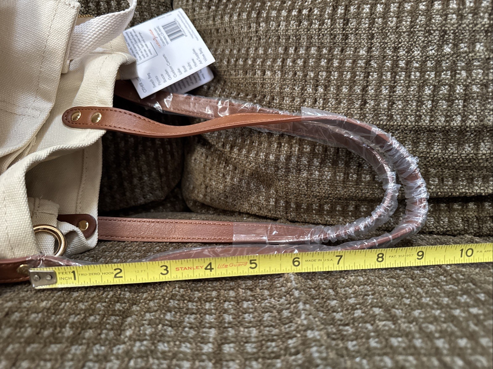 NWT CapaBunga Farmer's Market Tote Shopping Bags with Handles - 7 Pockets