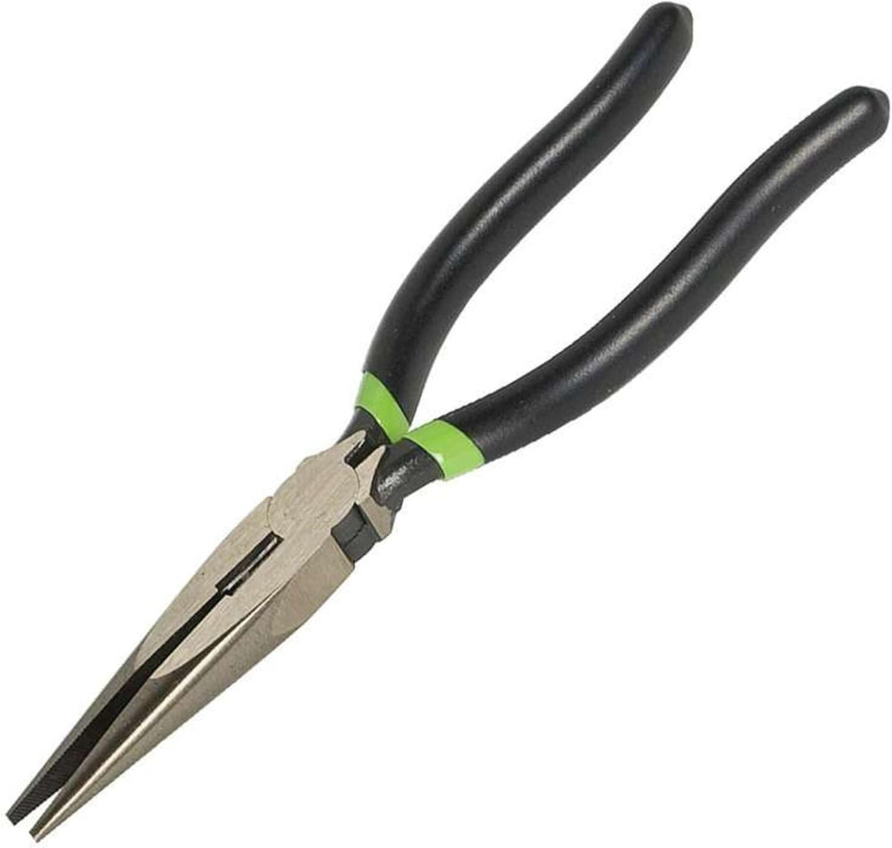 0351-07D 7" Long Nose Dipped Grip Pliers for Cutting Solid and Stranded Copper W