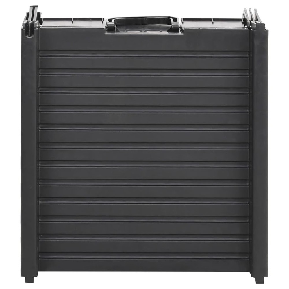 Dog Ramp Black Plastic Folding Foldable Dog Ramp Rectangular