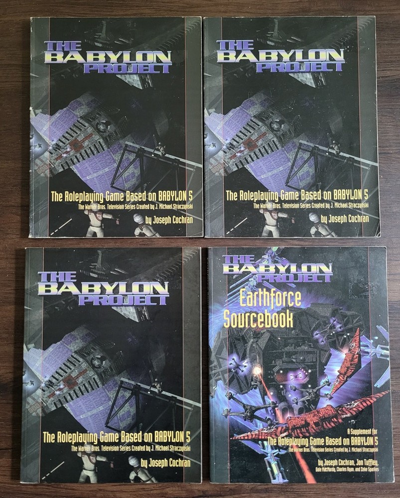 RPG: The Babylon Project guides + Earthforce Sourcebook