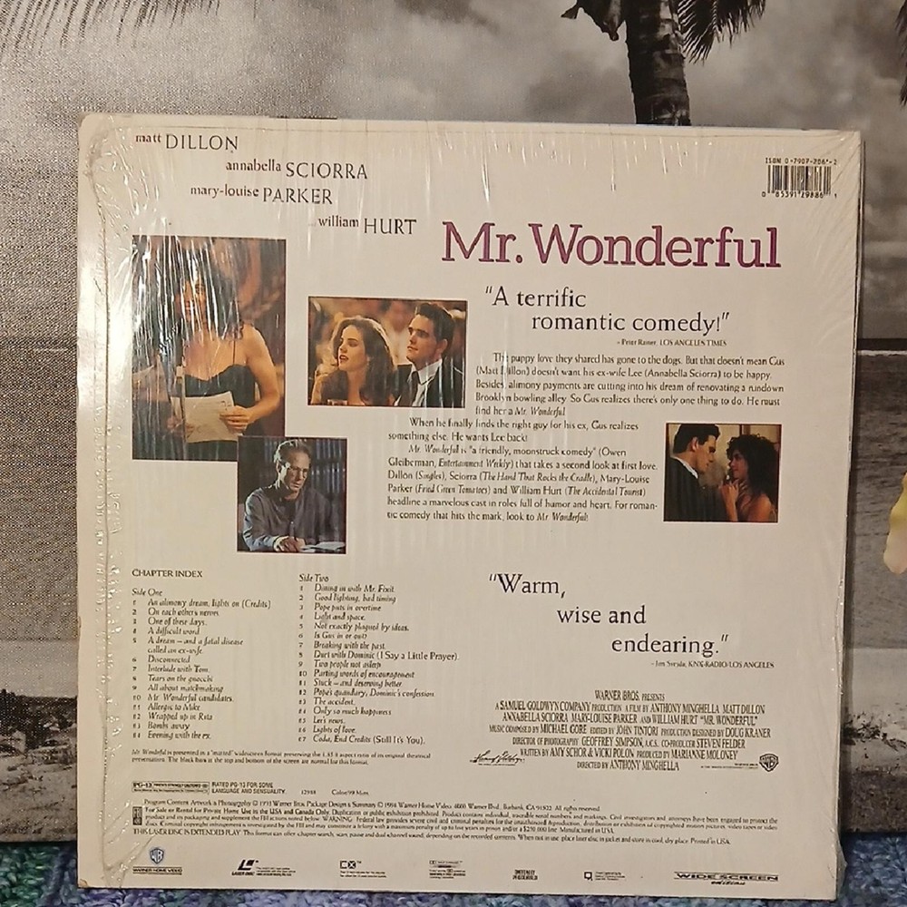 Mr. Wonderful Laserdisc