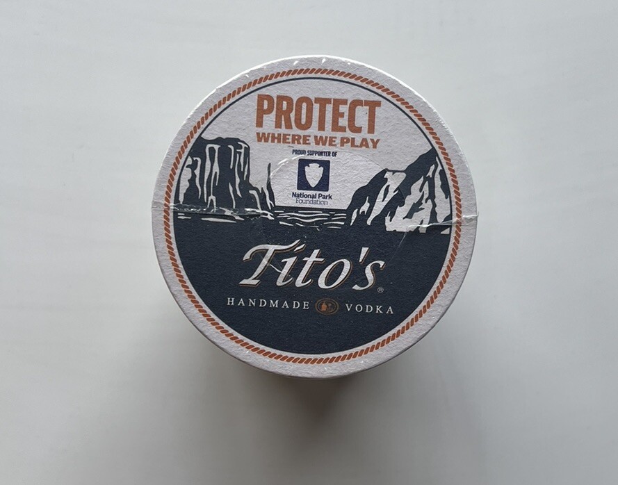Tito's Handmade Vodka Coasters 125 Pieces Disposable
