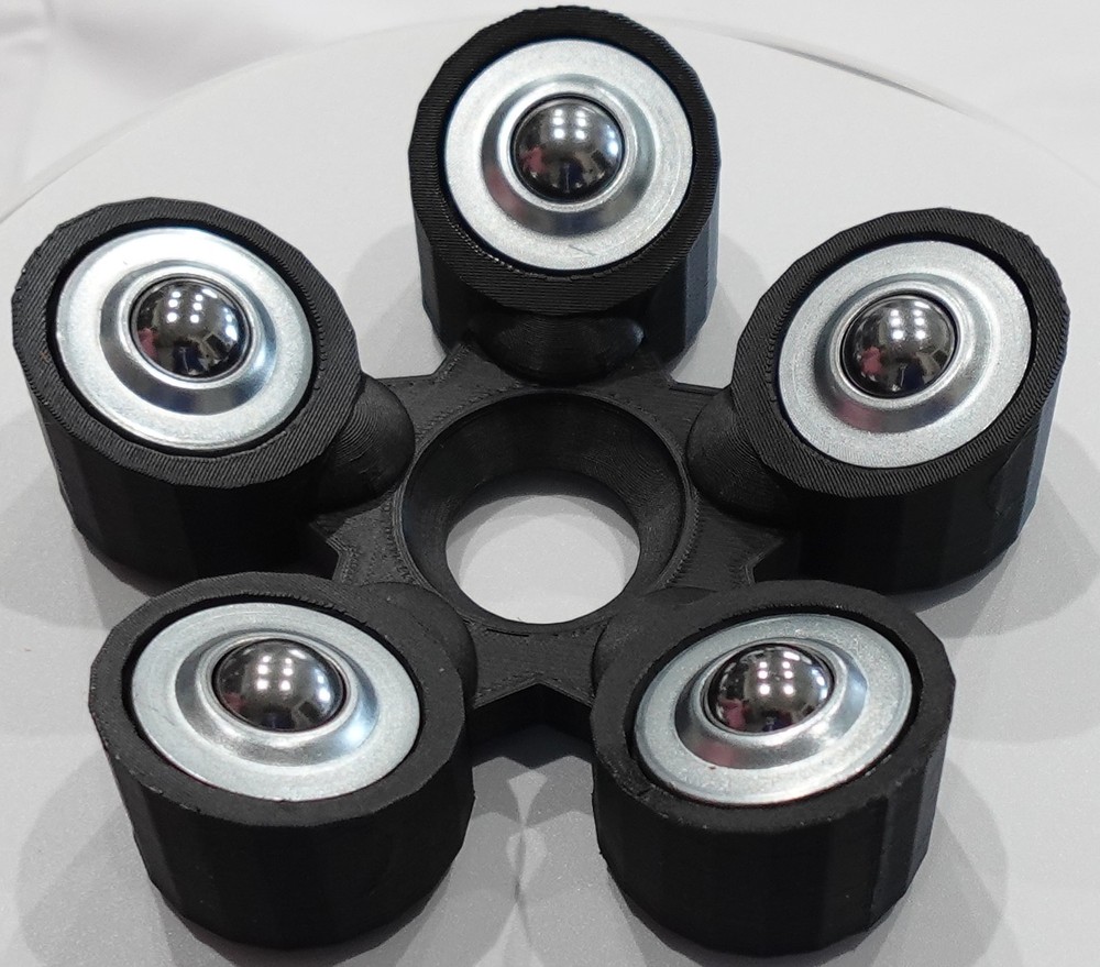 Bowling Ball Spinner Cup - Black
