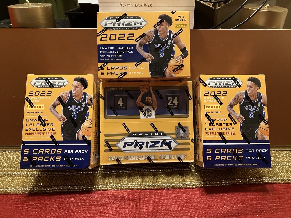 (4) Sealed Basketball Box