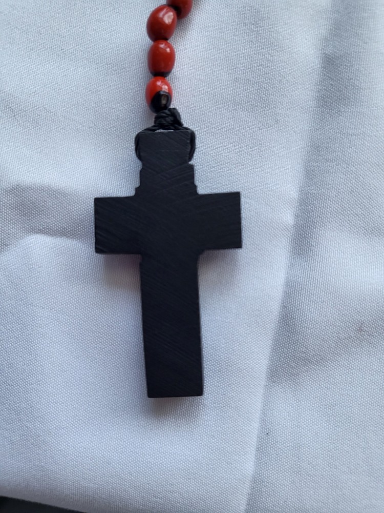 Huayruro seed rosary