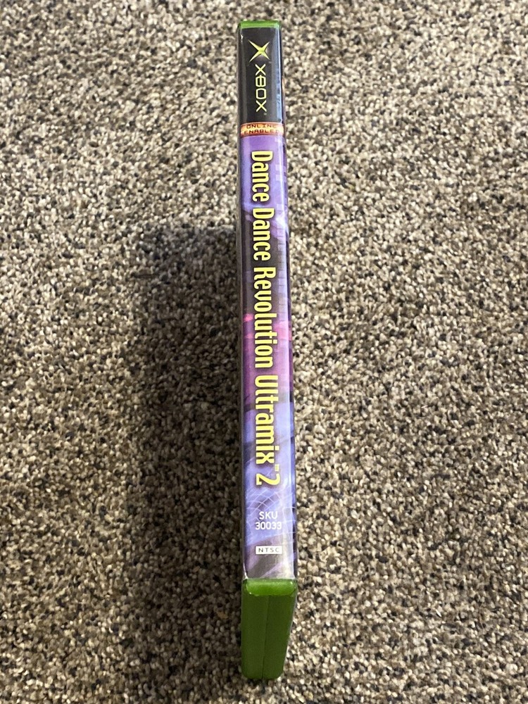 Dance Dance Revolution Ultramix 2 Original Xbox Replacement Case 2004