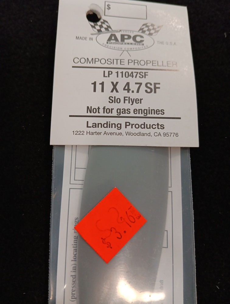 APC C-2 PROPELLER NEW! 11 X 4.7 SF