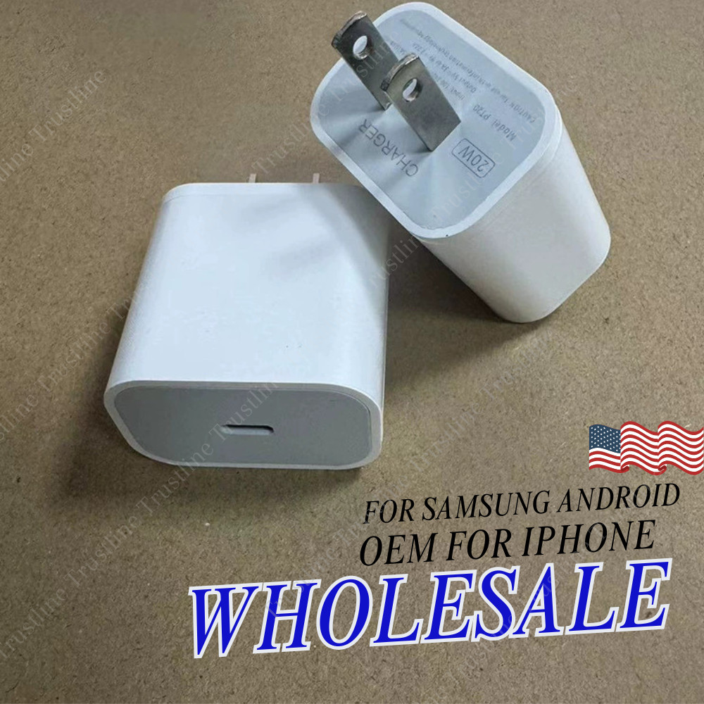 Lot Type USB-C Fast Charger 20W PD Adapter Block Cube For Samsung Android Google