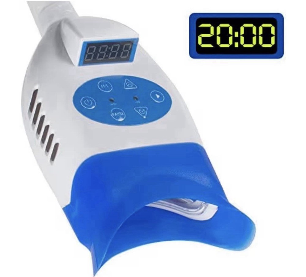 Dental LED Teeth Whitening Lamp with Timer and Control Panel