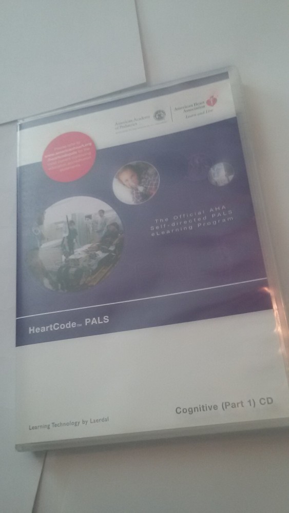 heartcode PALS software on CD part 1 cognitive AHA