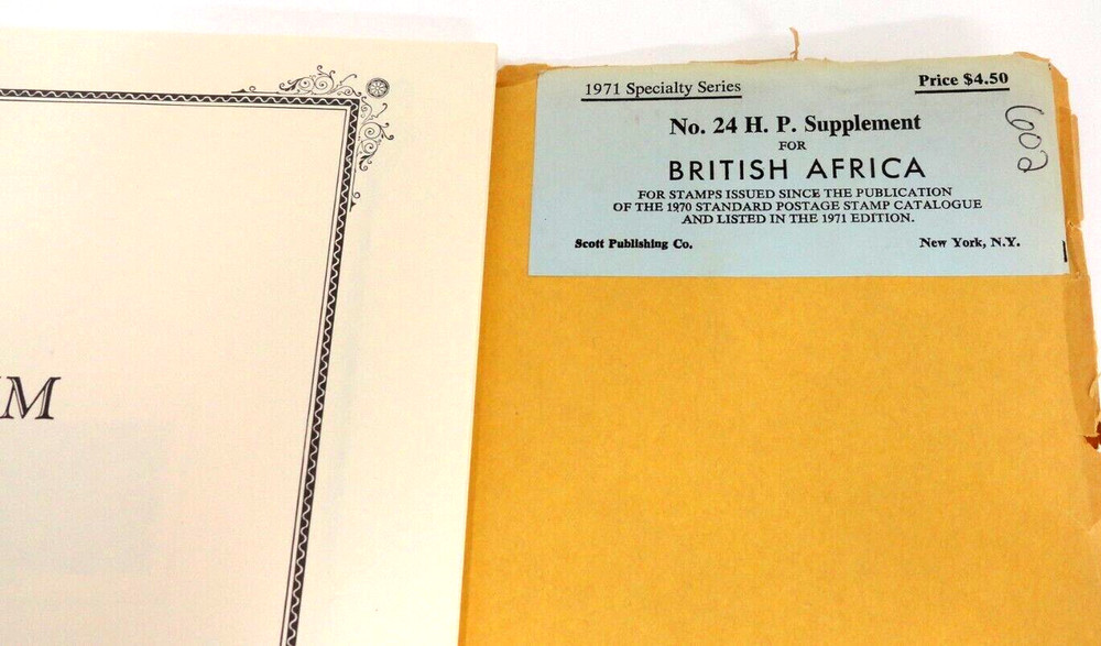 Scott 1971 British Commonwealth Nations in Africa Stamp Album Supplement #24 NOS