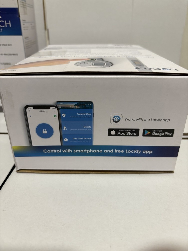 BRAND NEW LOCKLY FLEX TOUCH DEADBOLD!