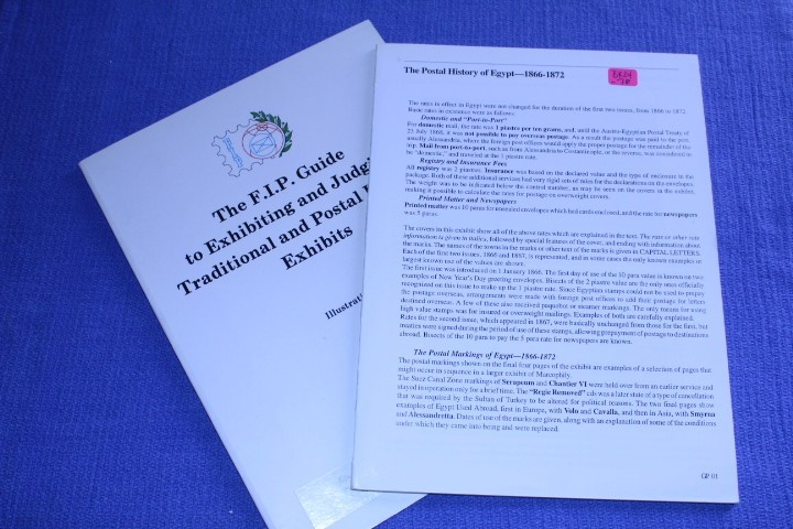 FIP Guide Exhibiting Judging Traditional Postal History Exhibits BlueLakeStamps