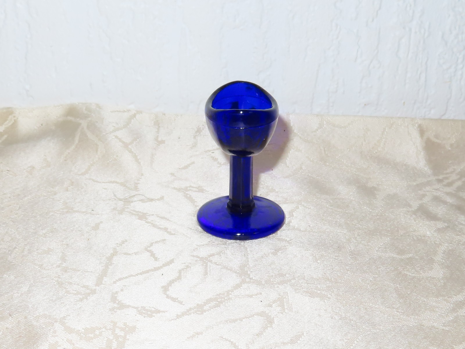 Antique Cobalt Blue Glass Eyewash! Eye Rinse Glass! Eye Bath!
