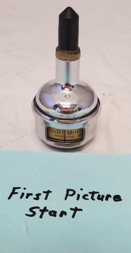 Vintage AC Hand Tachometer