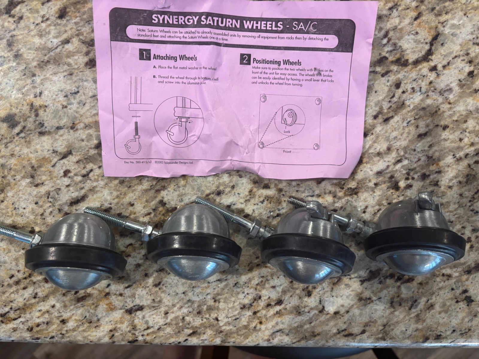 Salamander Synergy Saturn Wheels - Set of 4