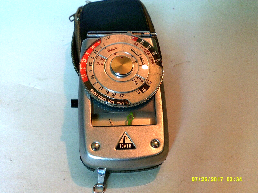 VINTAGE TOWER LIGHT METER