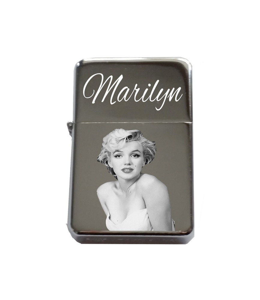 Marilyn Monroe Engraved Lighter With Gift Box - FREE ENGRAVING