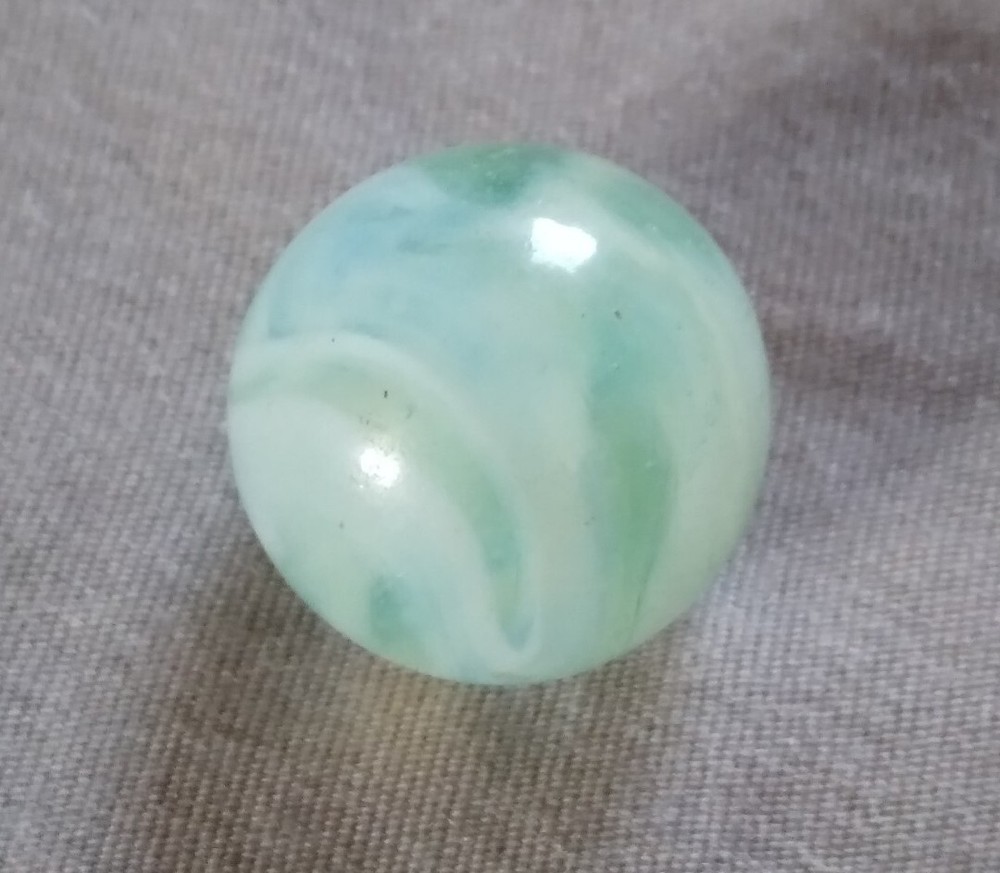 Vintage 9/16" Glass Playing Marble.