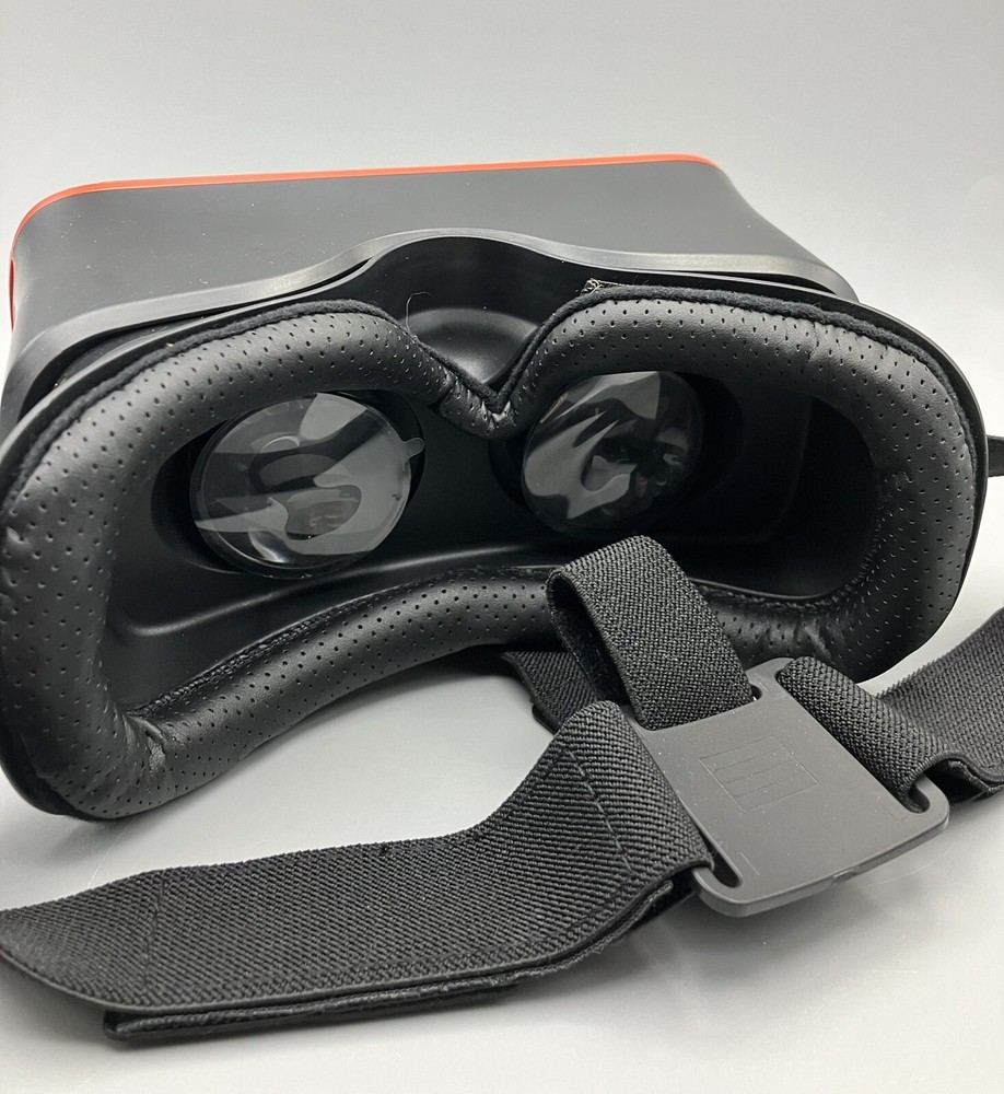 Pansonite 3D Virtual Reality Glasses VR Goggles Headset Black Red