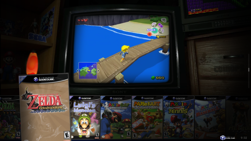 Retro-games system
