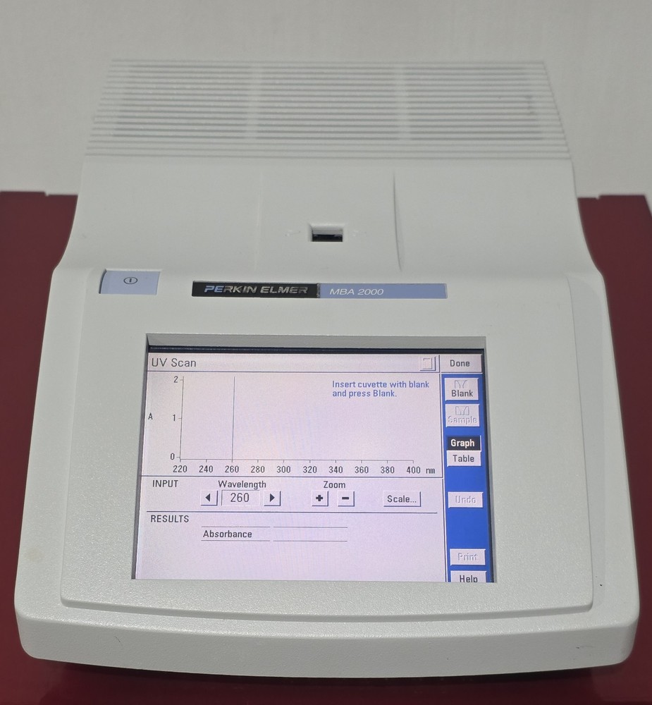 Perkin Elmer MBA 2000 UV/Vis Spectrophotometer