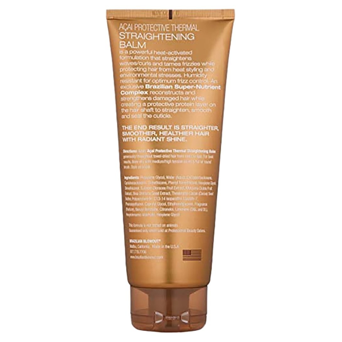 Brazilian Blowout Protective Thermal Straightening Balm 8 Oz *Brand New*