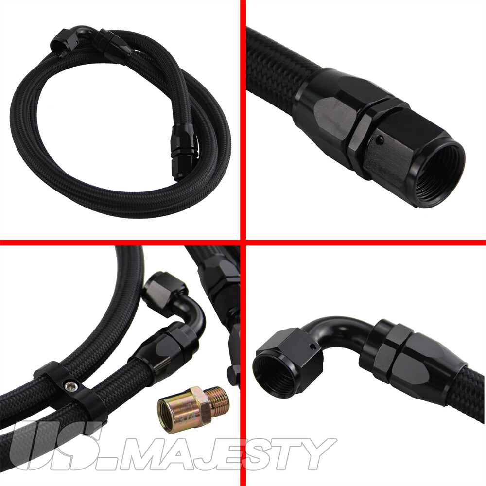 LR AN10 25 Row Oil Cooler Kit+73 Degree Thermostat Sandwich Plate kit Black