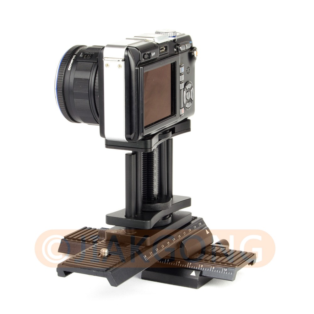 DSLRKIT 6 way Macro Shot Focus Rail Slider UP Down right left forward backward