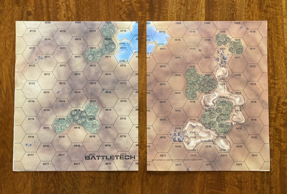 BATTLETECH Third Edition 1604 Box Set Complete w/Miniatures Maps Record Sheets