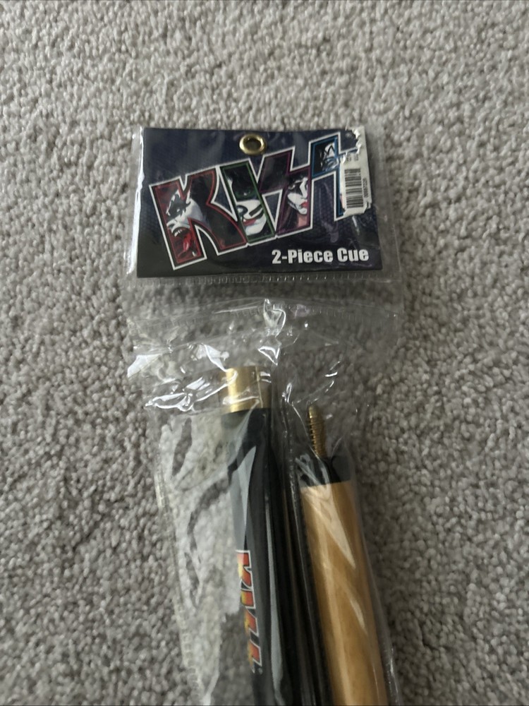 KISS CATALOG OFFICIAL 2003 RARE 2 PIECE POOL CUE SEALED NEW GENE ACE PETER PAUL