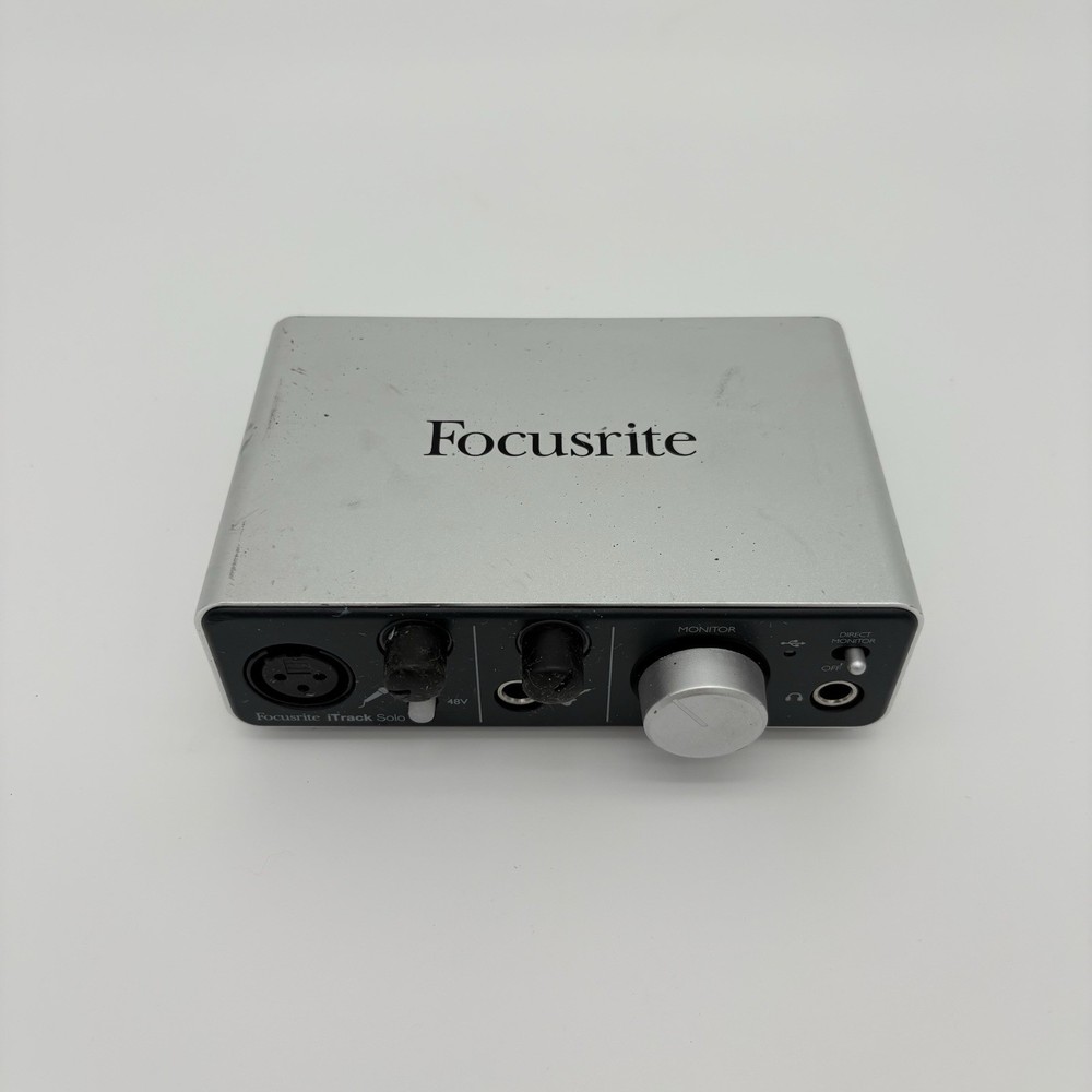 FocusRite iTrack Solo Audio USB Interface, USED