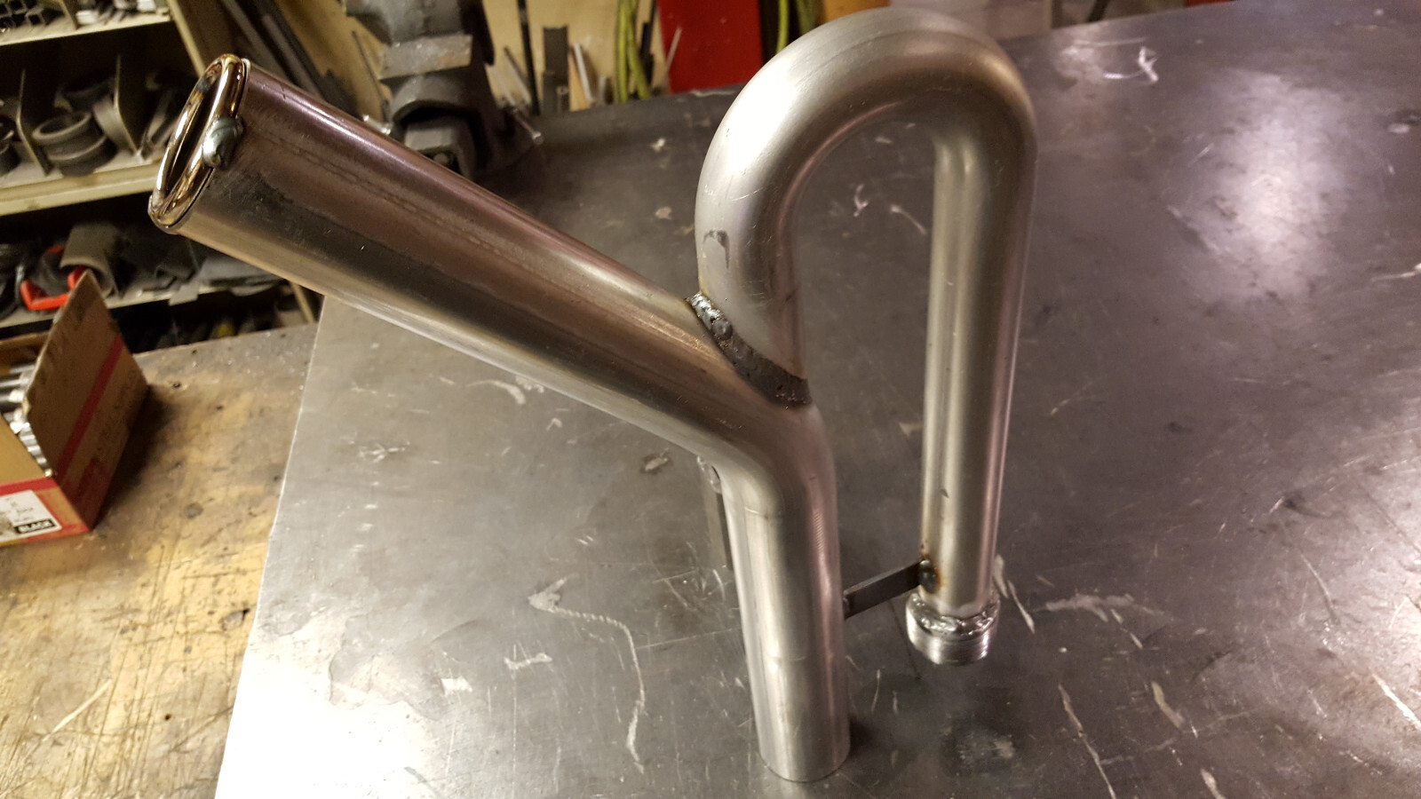 2" Stainless H&B Mining Co. suction nozzle for gold dredge